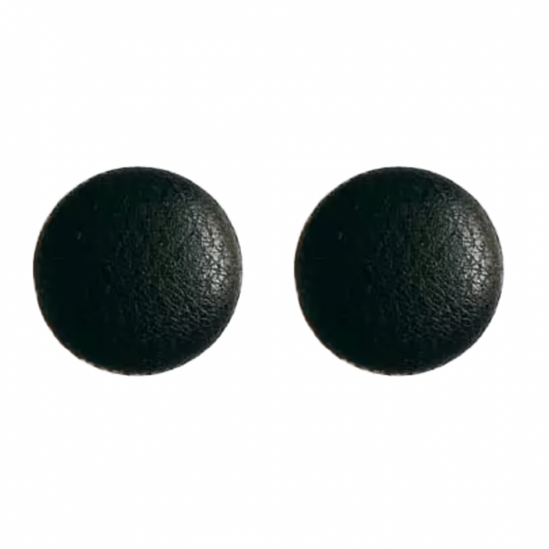 Clip Oorbellen Altos Leer  2 cm