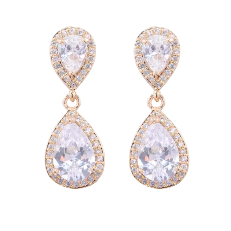 Clip oorbellen goudkleurig