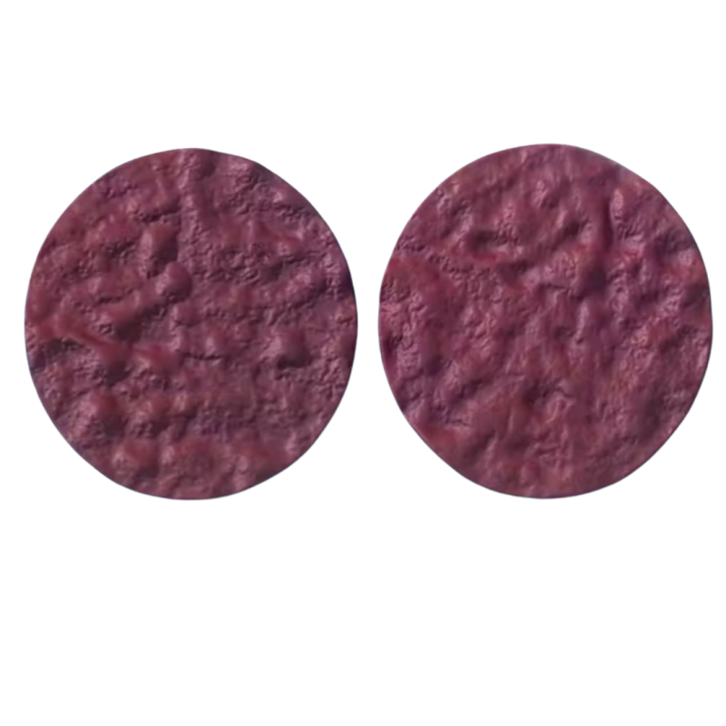 Oorbellen Bordeaux 4 cm