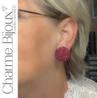Clipoorbellen Lovata Rood Vol kunststof 2.5 cm