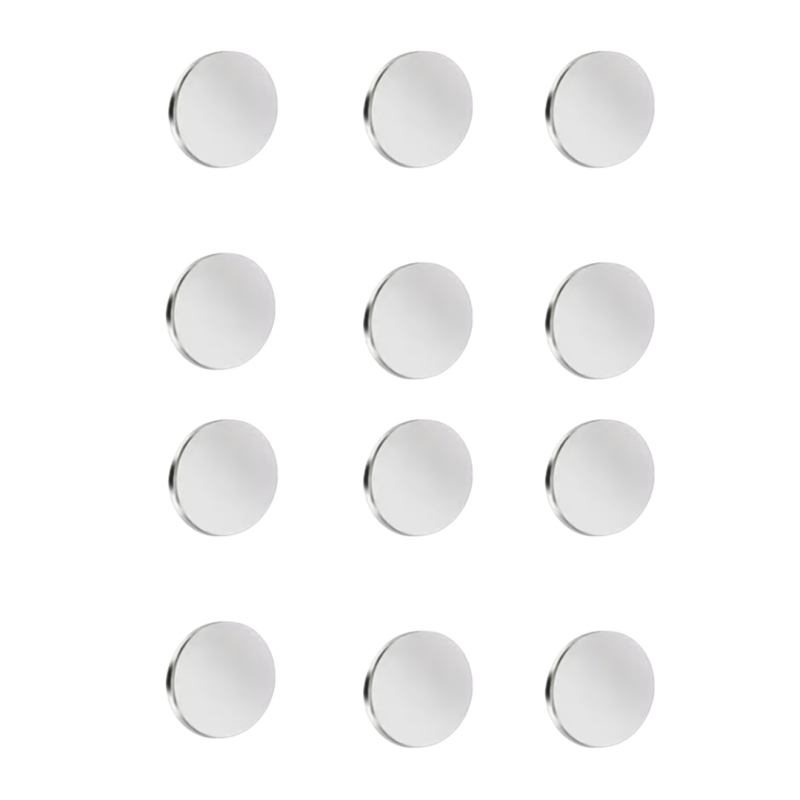 12 magneten 8x2 mm oorbel achterkantjes