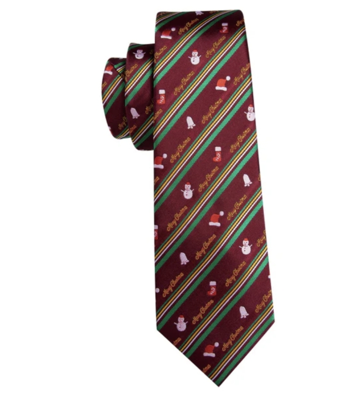 Kerst Stropdas rood