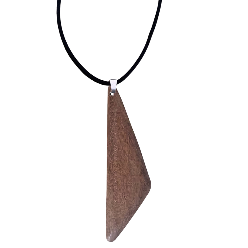 Ketting driepunt hout bruin verstelbaar