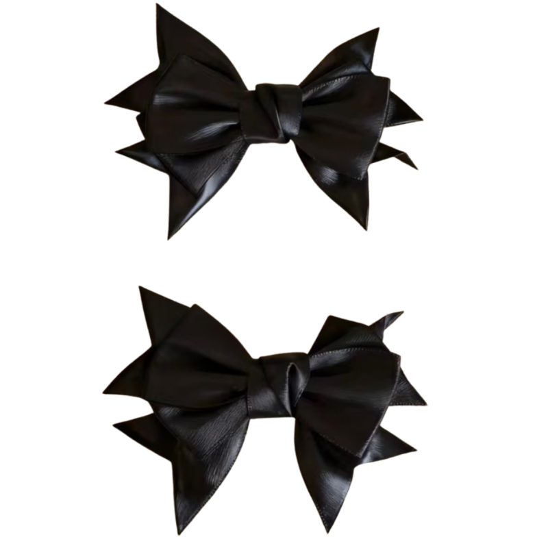 Schoen clips zwarte strik