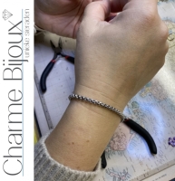 Armband RVS 19 cm zilverkleur schakel