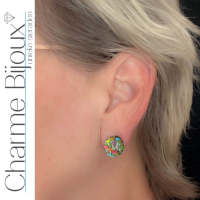 Clipoorbellen Zimba poes gekleurd 14 mm