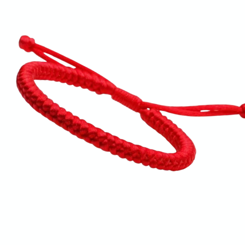Armband Rood Schuif koord textiel