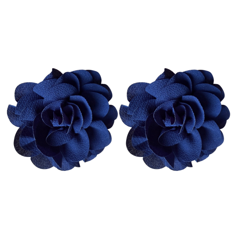 Schoenclips Blauwe Bloem