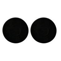 Clipoorbellen Zwart hout 2.5 cm
