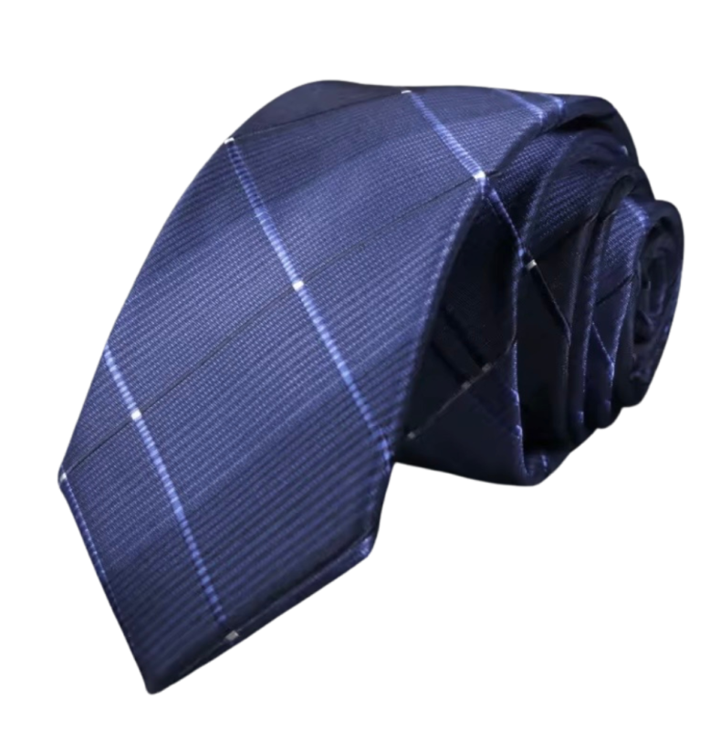 Stropdas Blauw polyester