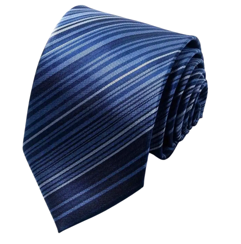 Stropdas Blauw streep