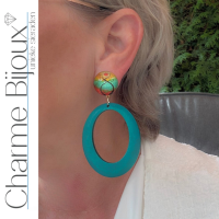 Clipoorbellen Turquoise hout boom